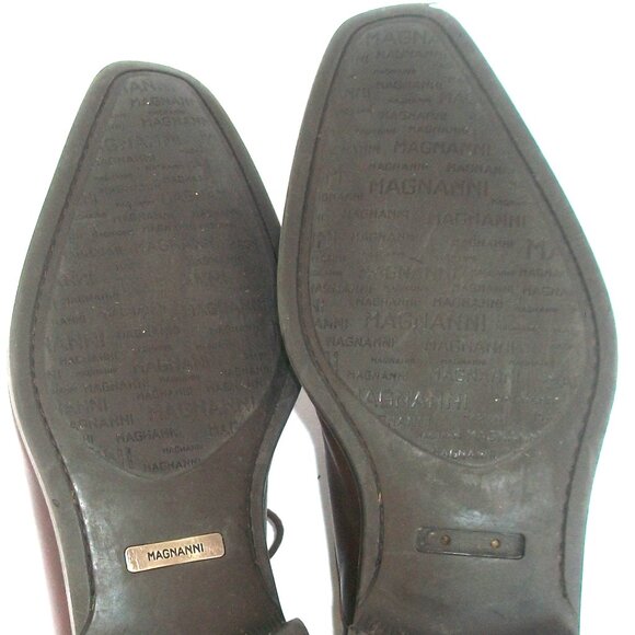 Magnanni Melo Simple Dark Brown Leather Lace-Up Oxfords/Derby Shoes main image 10